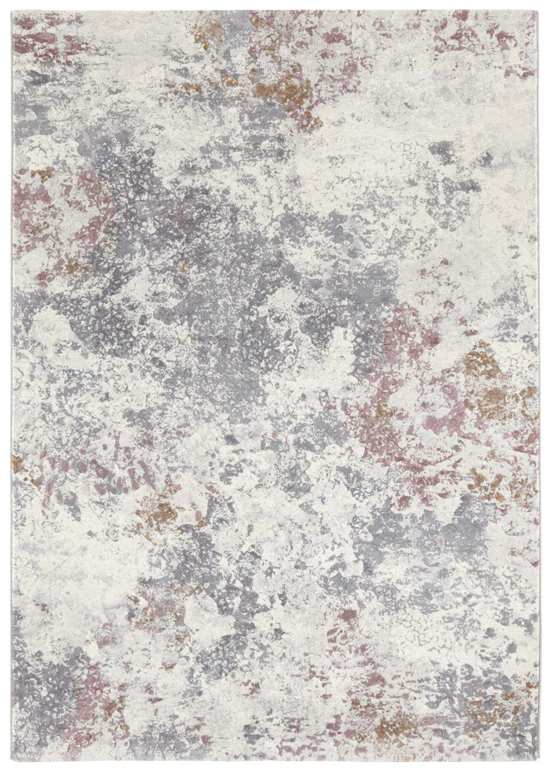Kusový koberec Elle Decoration Arty 103573 Cream Grey Raspberry-red