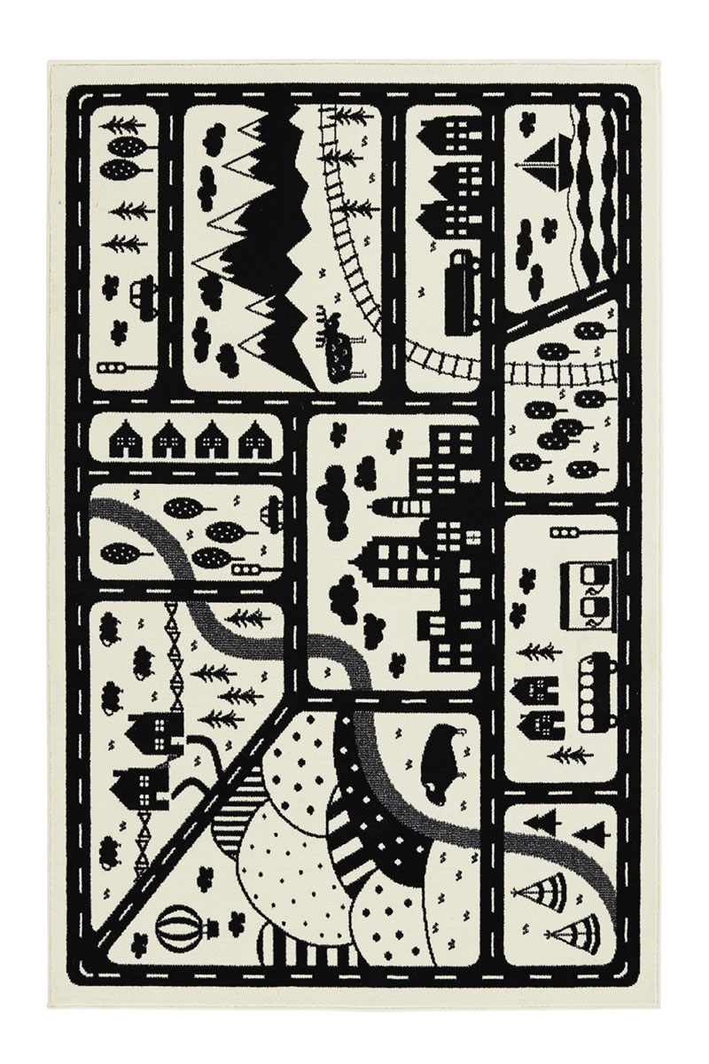 Dětský kusový koberec Hanse Home Adventures 105541 Creme 160x220 cm