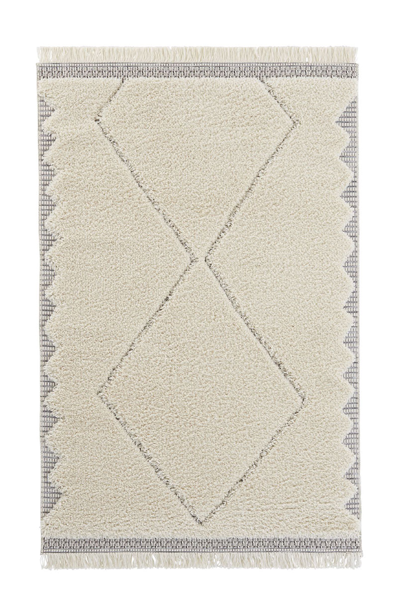 Kusový koberec Mint Rugs New Handira 105194 Cream Grey 160x230 cm