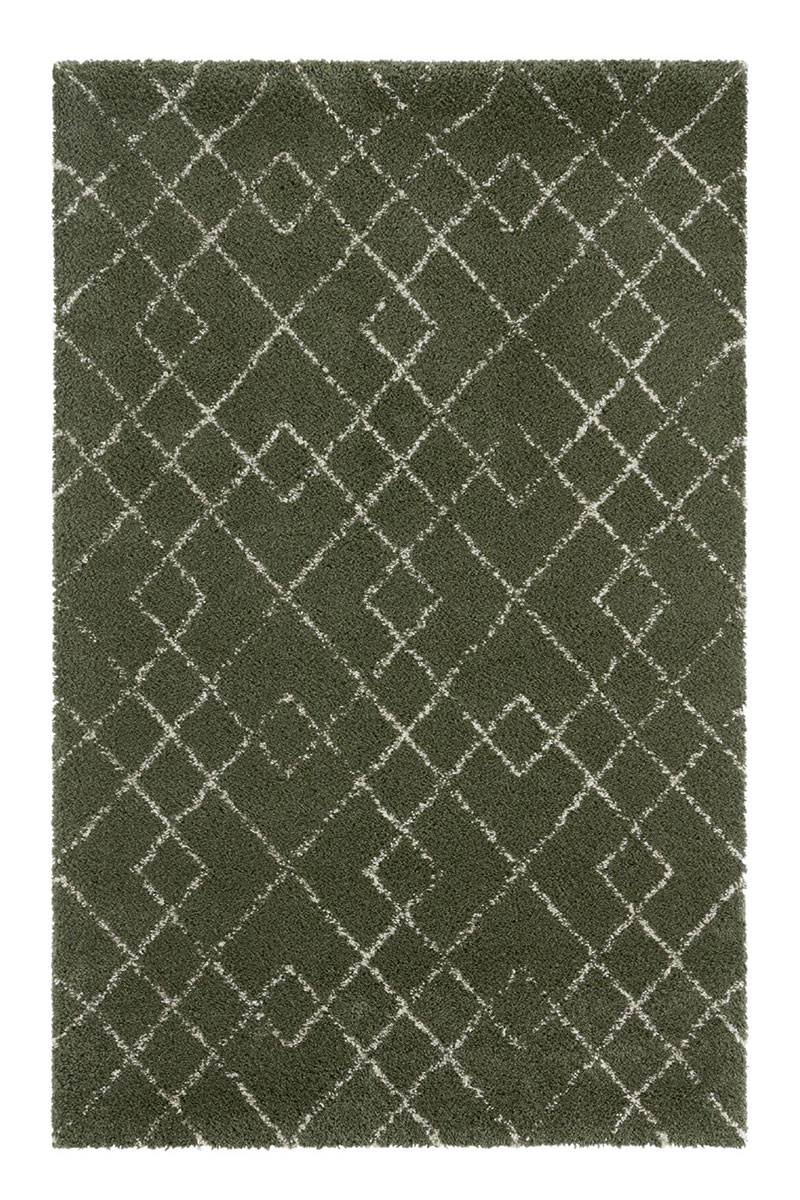 Kusový koberec Mint Rugs Allure 104394 Olive green 120x170 cm