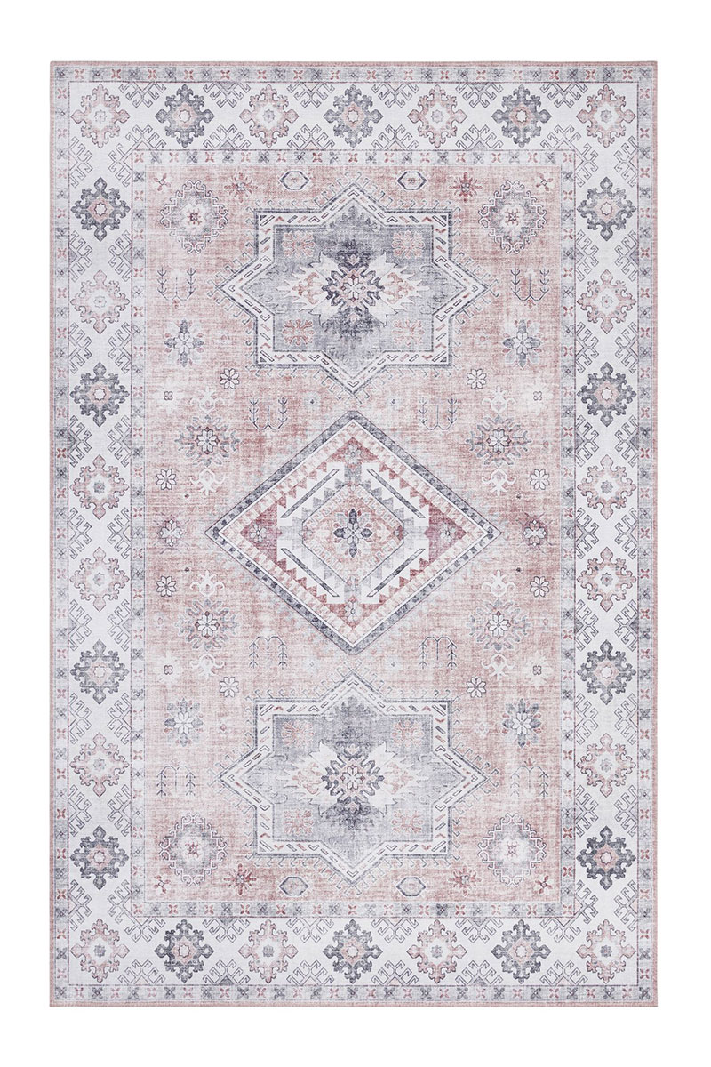 Kusový koberec Nouristan Asmar 104009 Old pink 120x160 cm