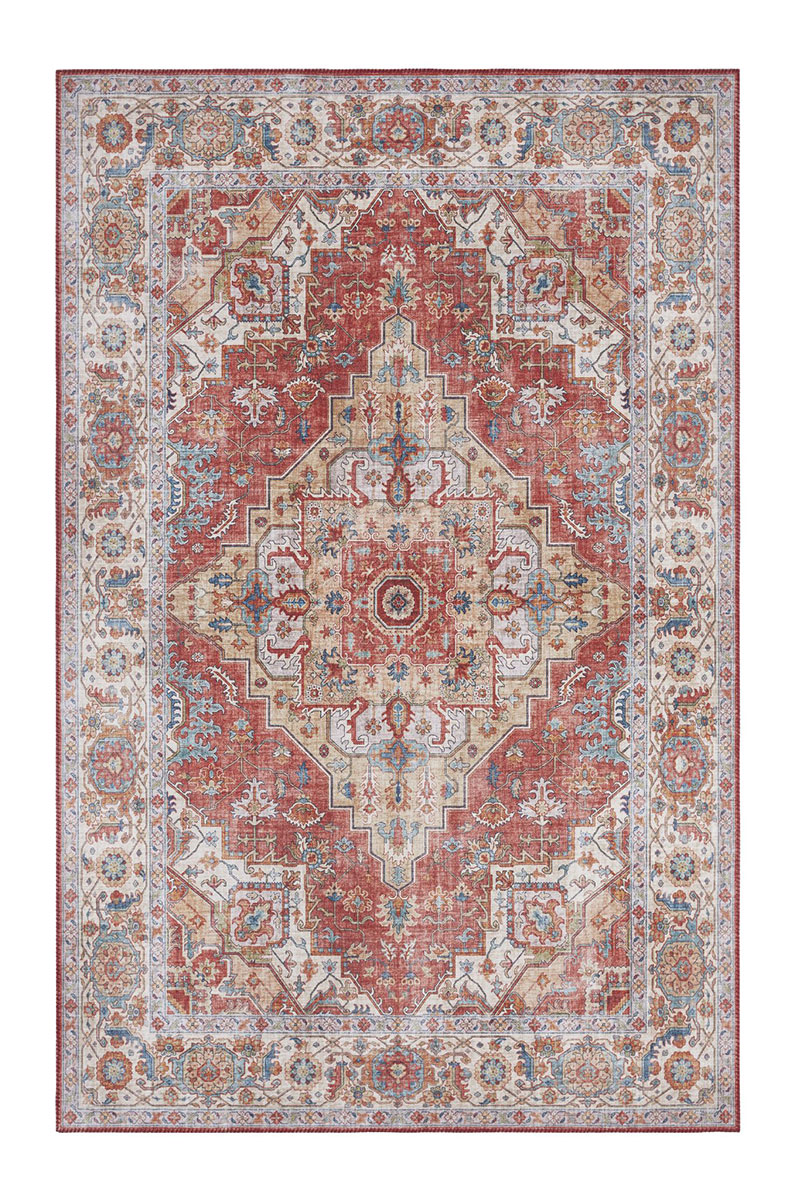 Kusový koberec Nouristan Asmar 104013 Brick red 80x150 cm