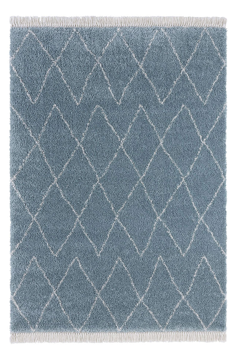 Kusový koberec Mint Rugs Desire 103322 Blue Cream 80x150 cm