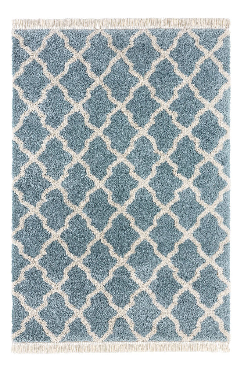 Kusový koberec Mint Rugs Desire 103326 Blue Cream 160x230 cm