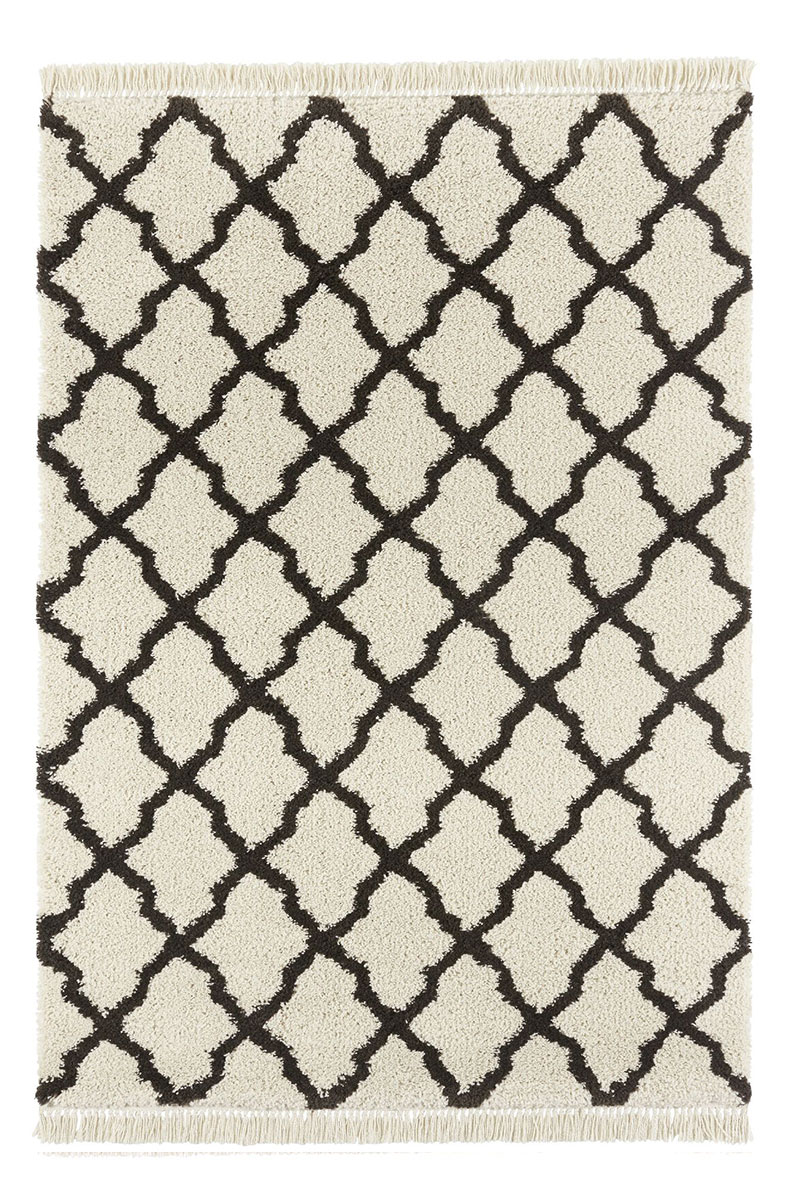 Kusový koberec Mint Rugs Desire 103328 Cream Dark brown 120x170 cm