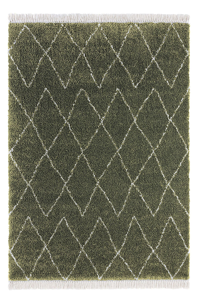 Kusový koberec Mint Rugs Desire 104402 Olive green 160x230 cm