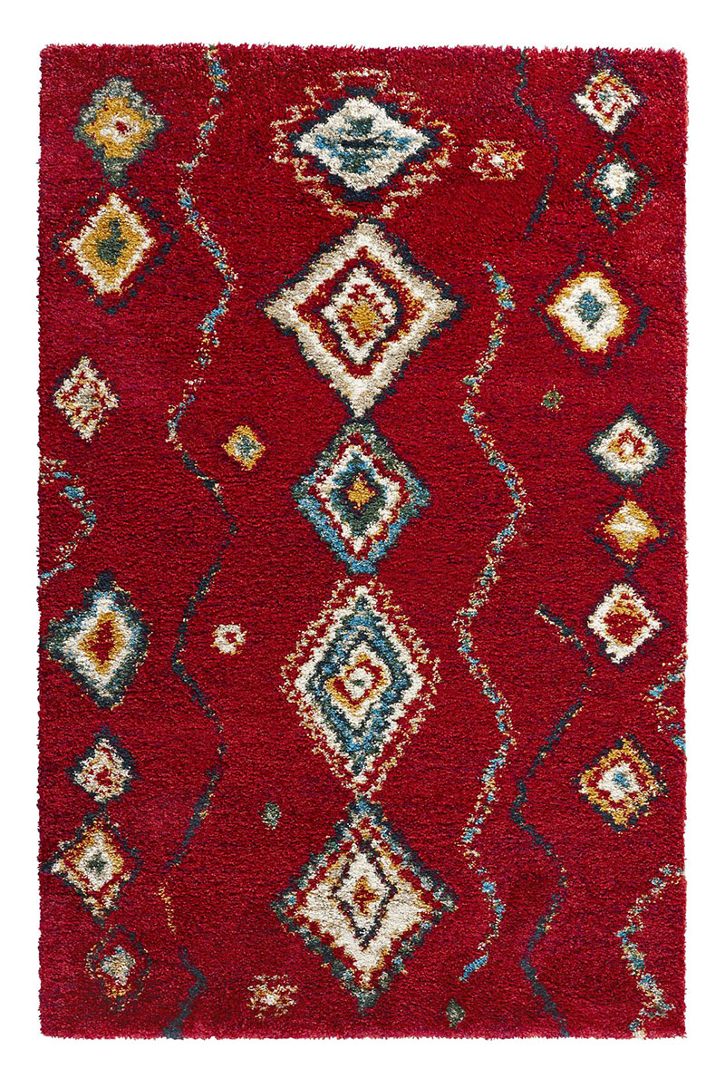 Kusový koberec Mint Rugs Nomadic 102692 Red 120x170 cm