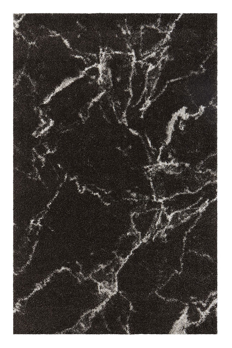Kusový koberec Mint Rugs Nomadic 104893 Black Cream 120x170 cm