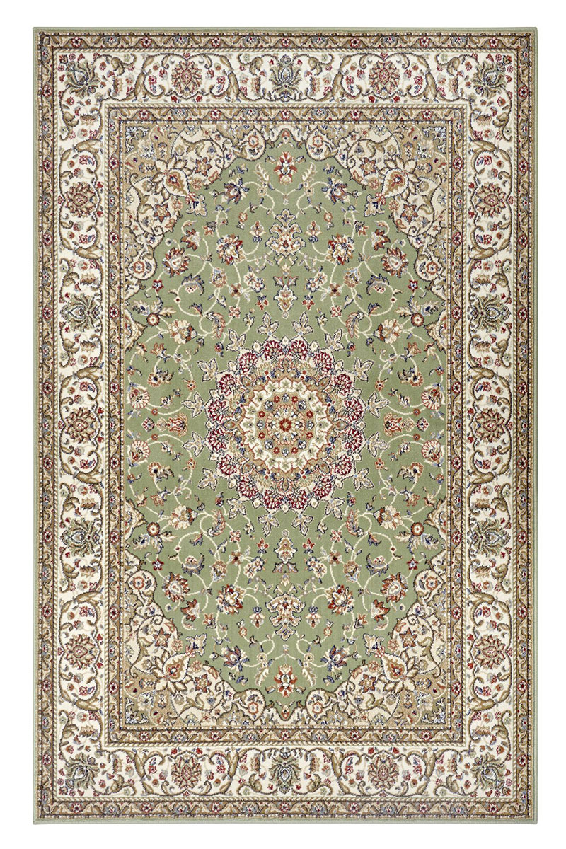 Kusový koberec Nouristan Herat 105283 Zuhr Sage green Cream 200x300 cm