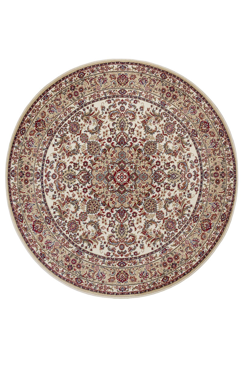 Kusový koberec Nouristan Herat 105278 Zahra Beige Cream Ø 160 cm