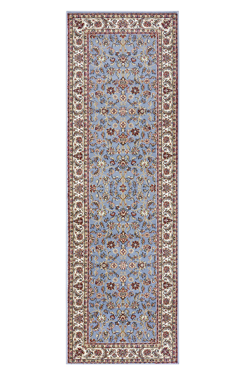 Kusový běhoun Nouristan Herat 105290 Dizi Blue Cream 80x350 cm