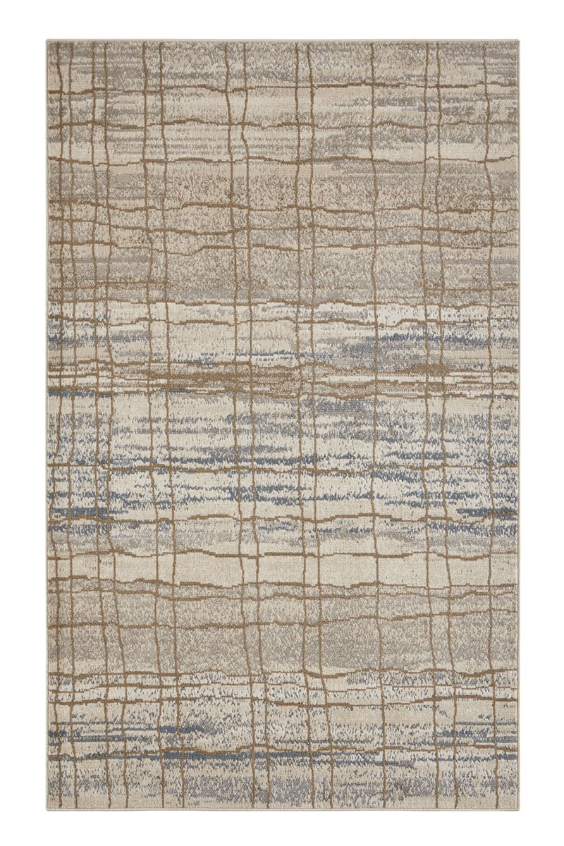 Kusový koberec Hanse Home Terrain 105601 Creme Blue 120x170 cm