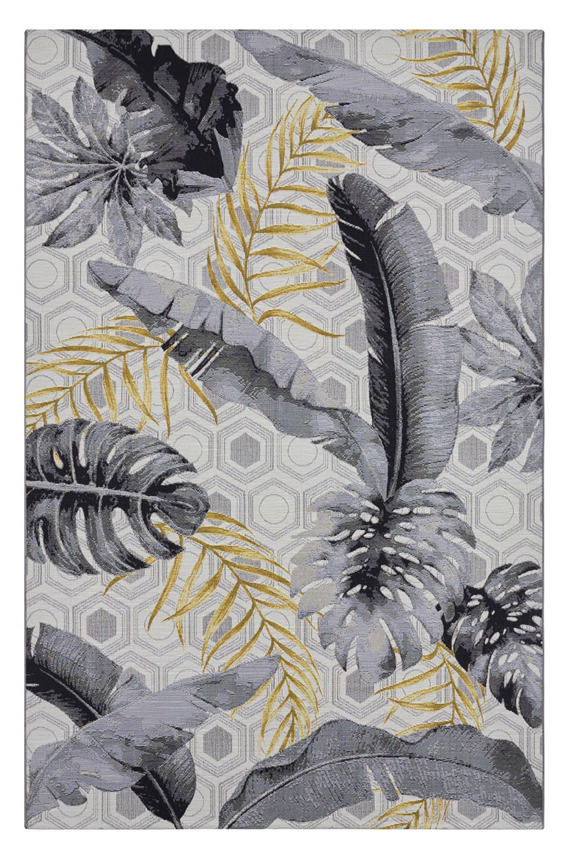Kusový koberec Hanse Home Flair 105612 Gold Leaves 160x235 cm