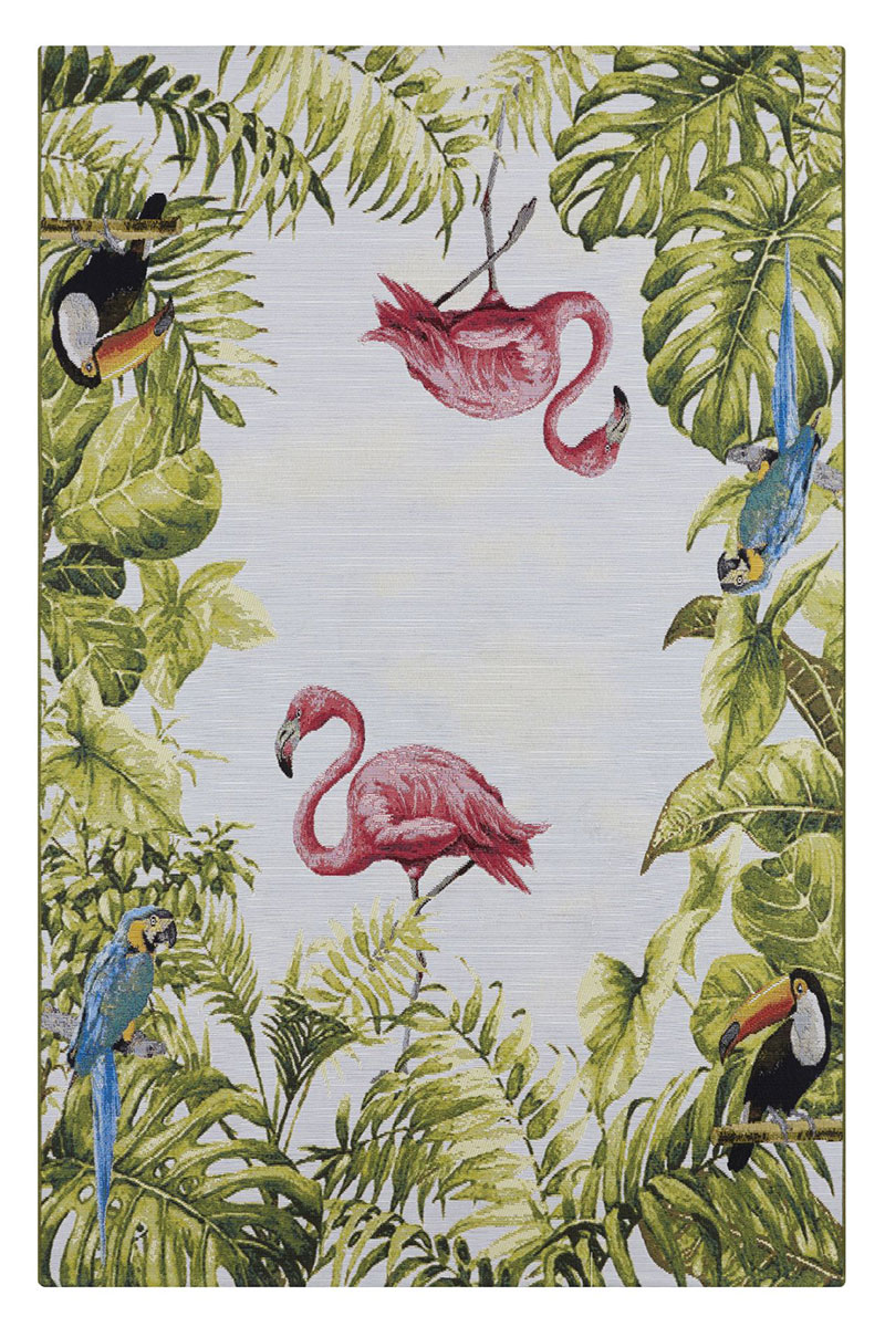 Kusový koberec Hanse Home Flair 105616 Tropical Birds 200x285 cm