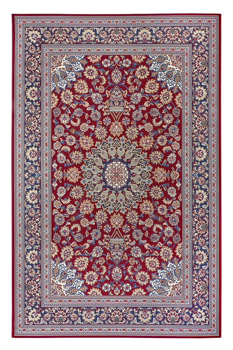 Kusový koberec Hanse Home Flair 105716 Kadi Red Blue 80x165 cm