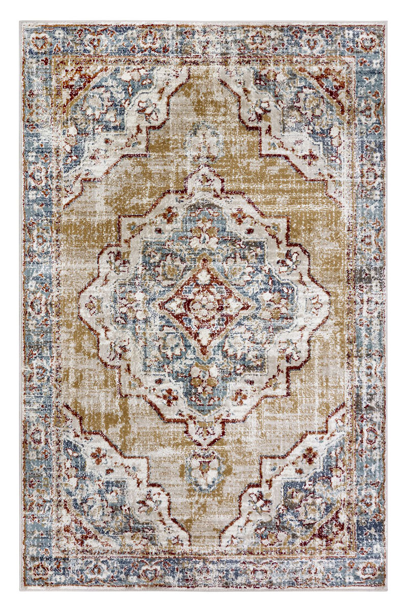 Kusový koberec Hanse Home Luxor 105645 Strozzi Beige Blue 120x170 cm