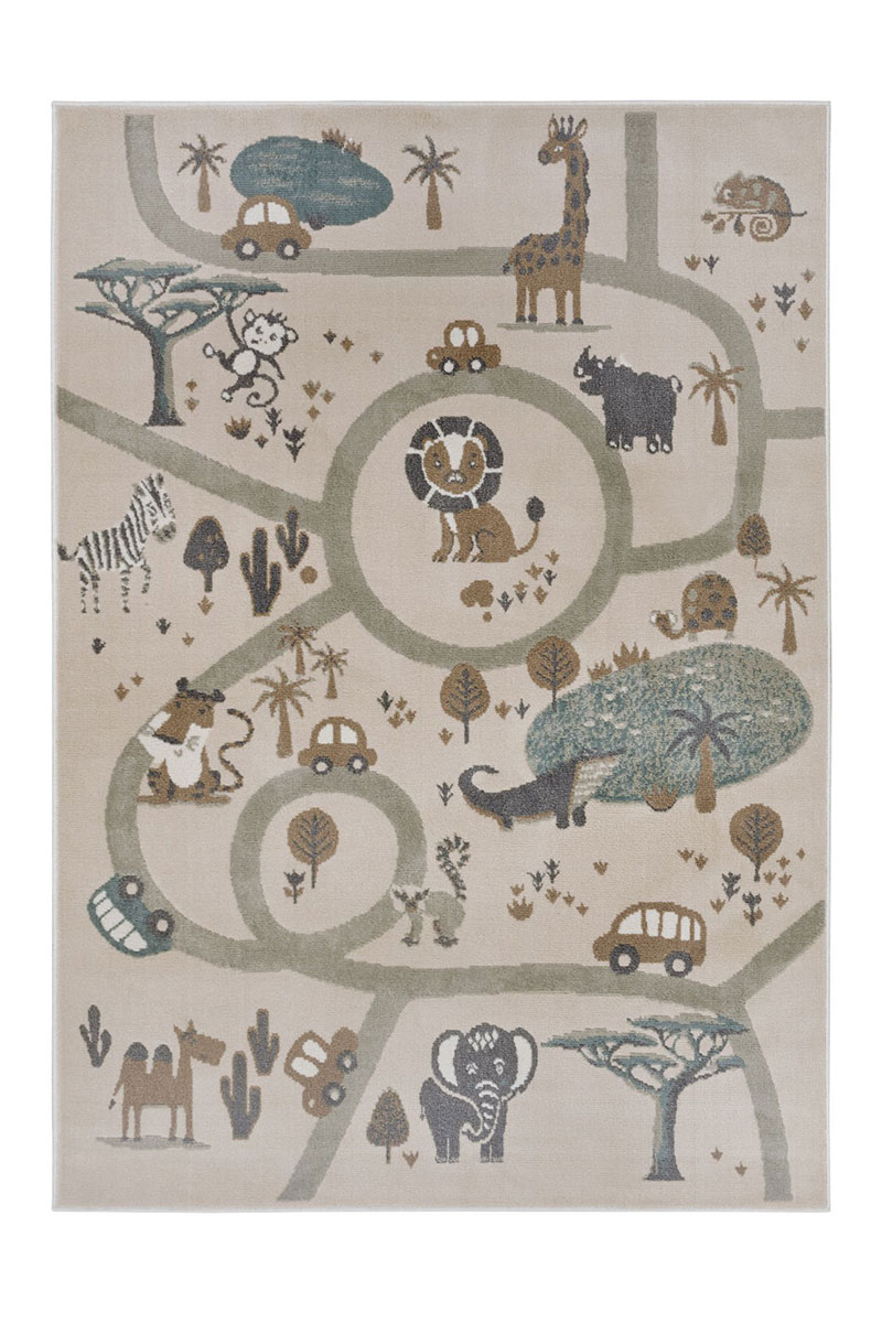 Dětský kusový koberec Hanse Home Adventures 105972 Animal park 120x170 cm