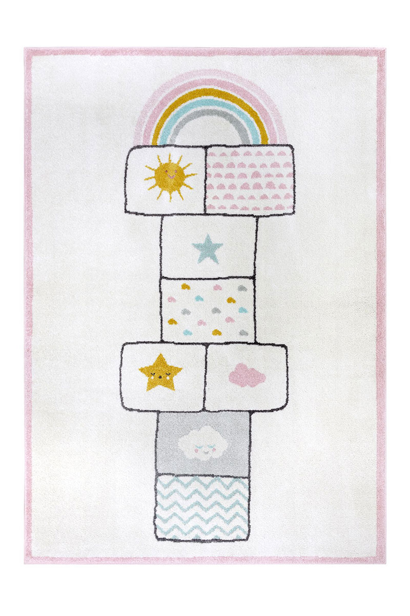 Dětský kusový koberec Hanse Home Adventures 105953 Bouncy Rose 160x235 cm