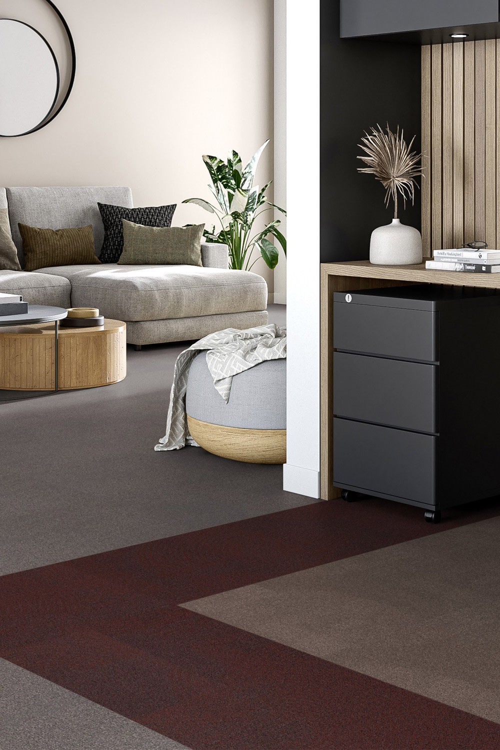 Levně Kobercové čtverce AIRMASTER® REFLECTION 5 m2
