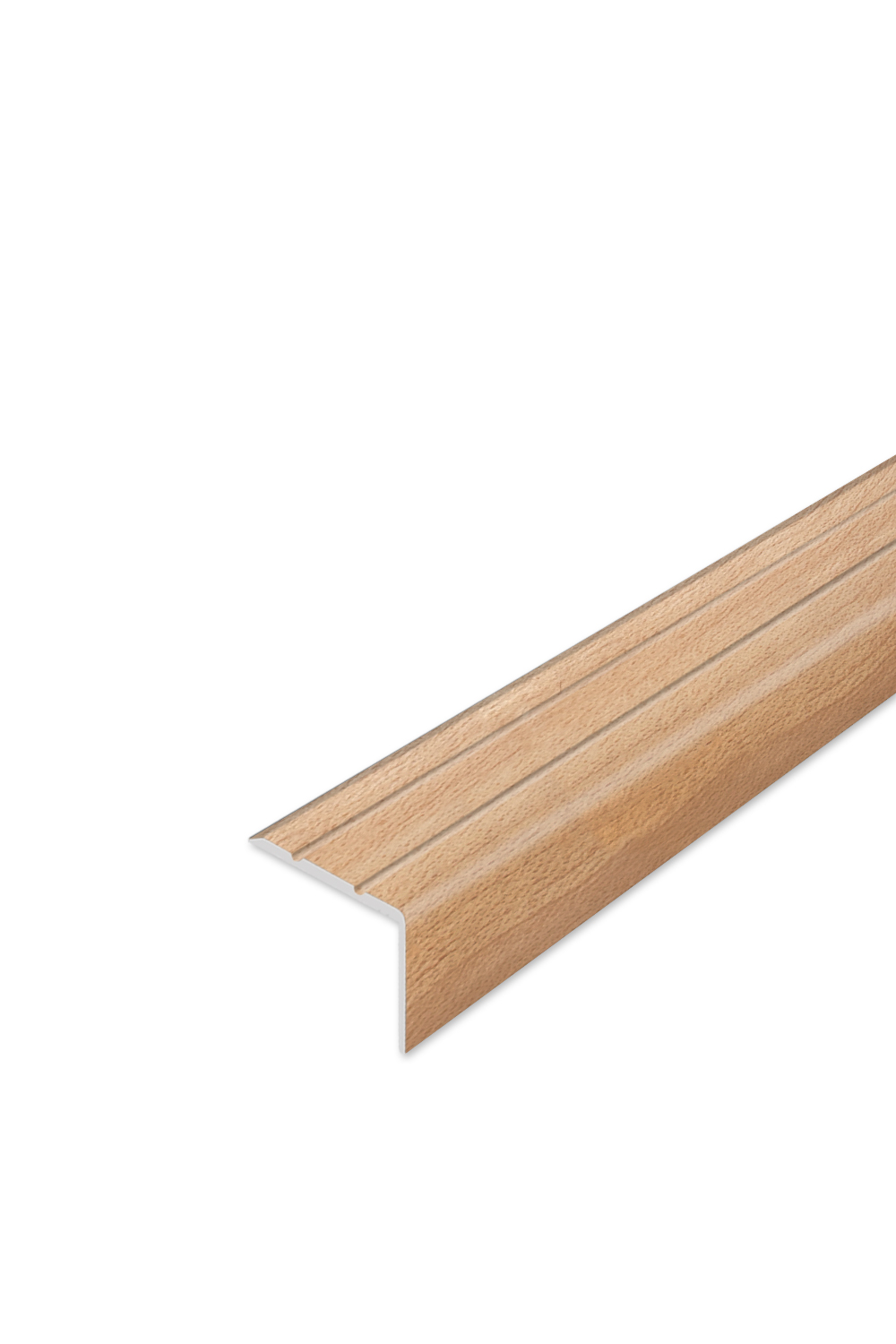 Levně Schodová hrana samolepící - Javor Altus 24,5x20 mm 2,7 m