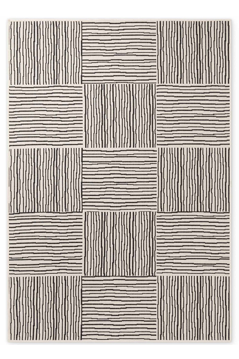 Levně Kusový koberec Ted Baker Haringey 106372 Black White 120x170 cm