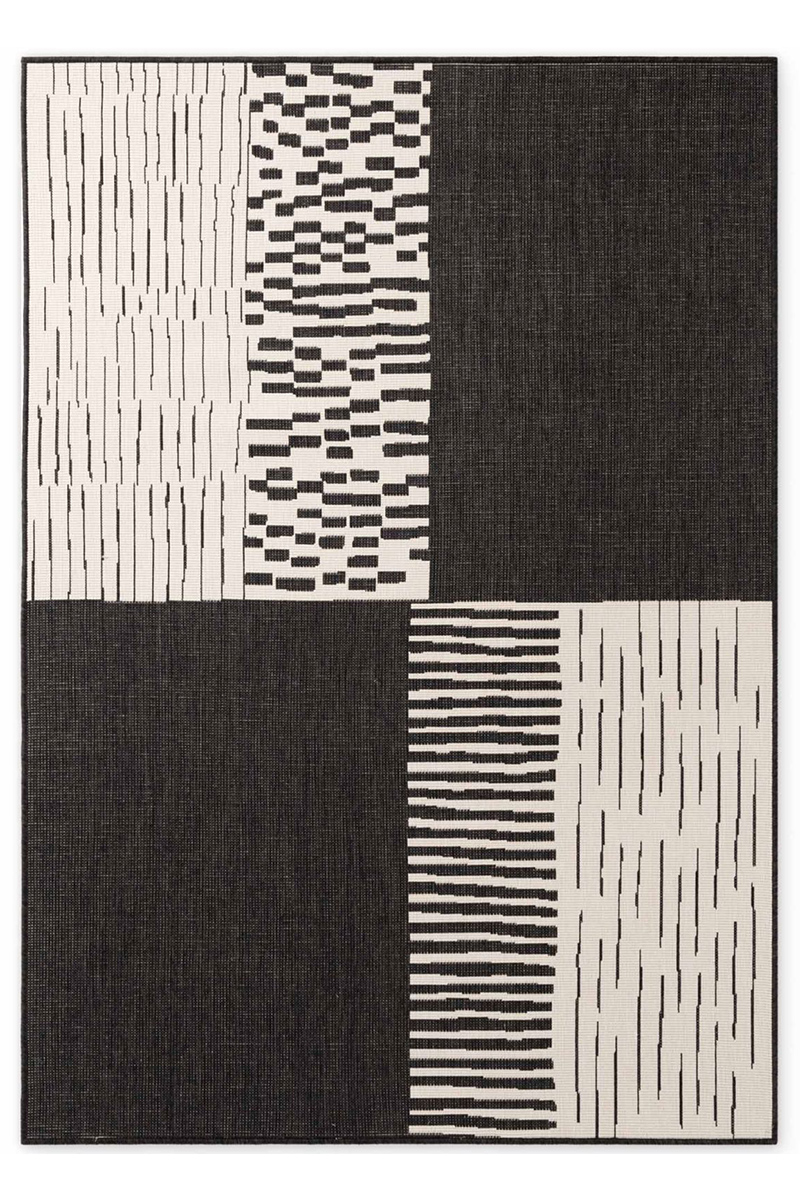 Levně Kusový koberec Ted Baker Haringey 106376 Black White 120x170 cm