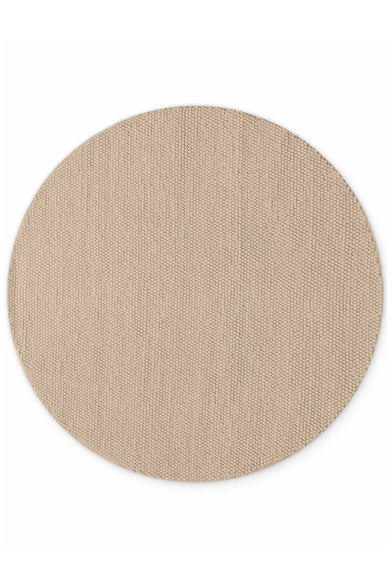 Levně Kruhový kusový koberec Ted Baker Richmond 106366 Light Beige Ø 200 cm