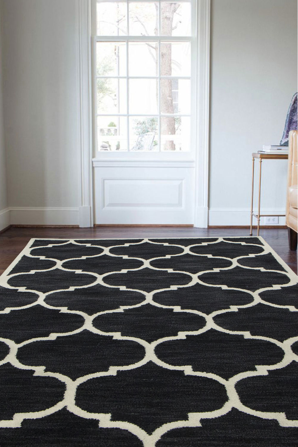 Kusový koberec BAKERO Florida Black 122x183 cm