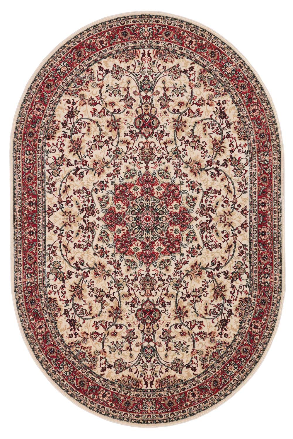 Kusový koberec POLONIA Kordoba Piasek 3 - Ovál 200x300 ovál cm