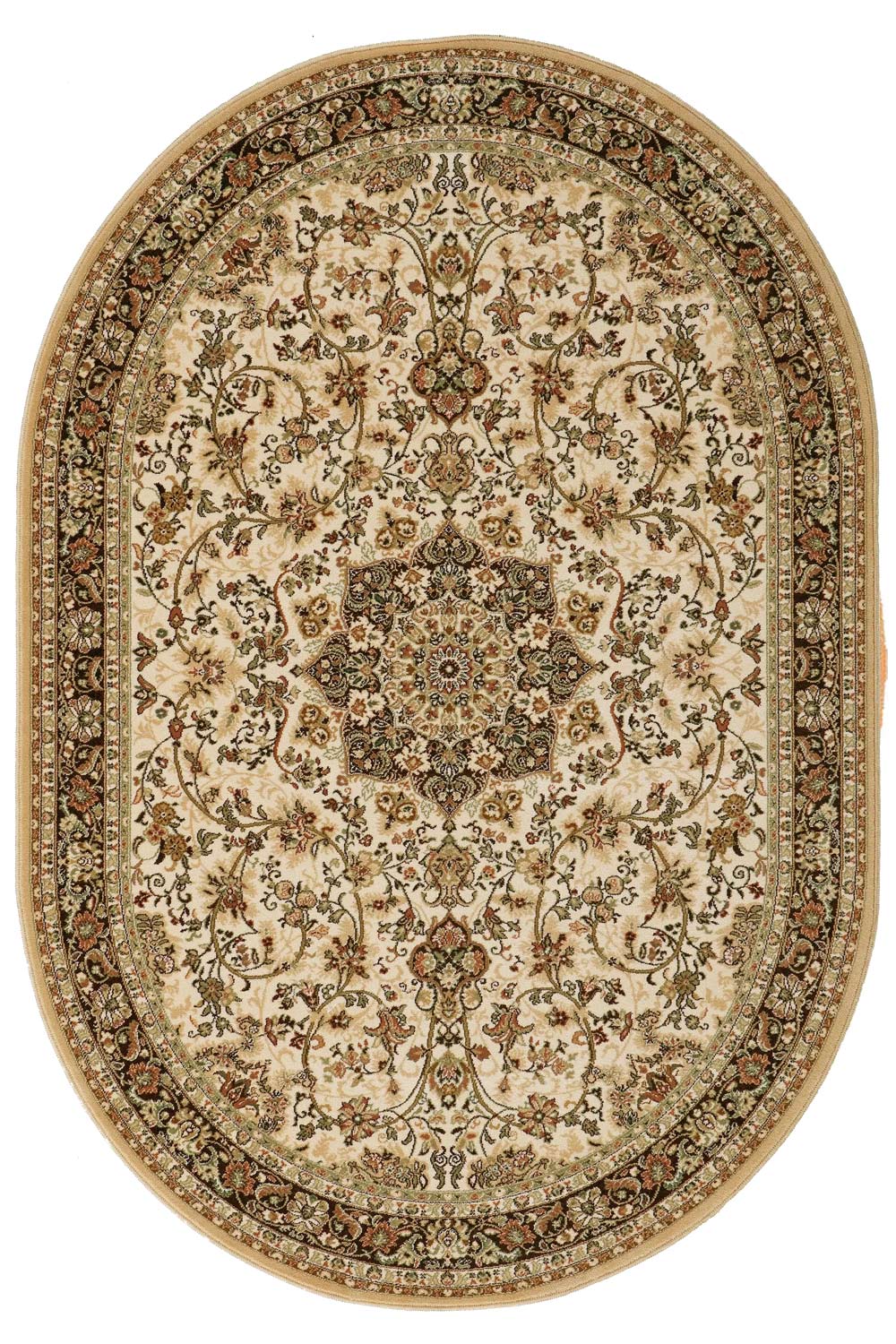 Kusový koberec POLONIA Kordoba Sepia 2 - Ovál 170x235 ovál cm