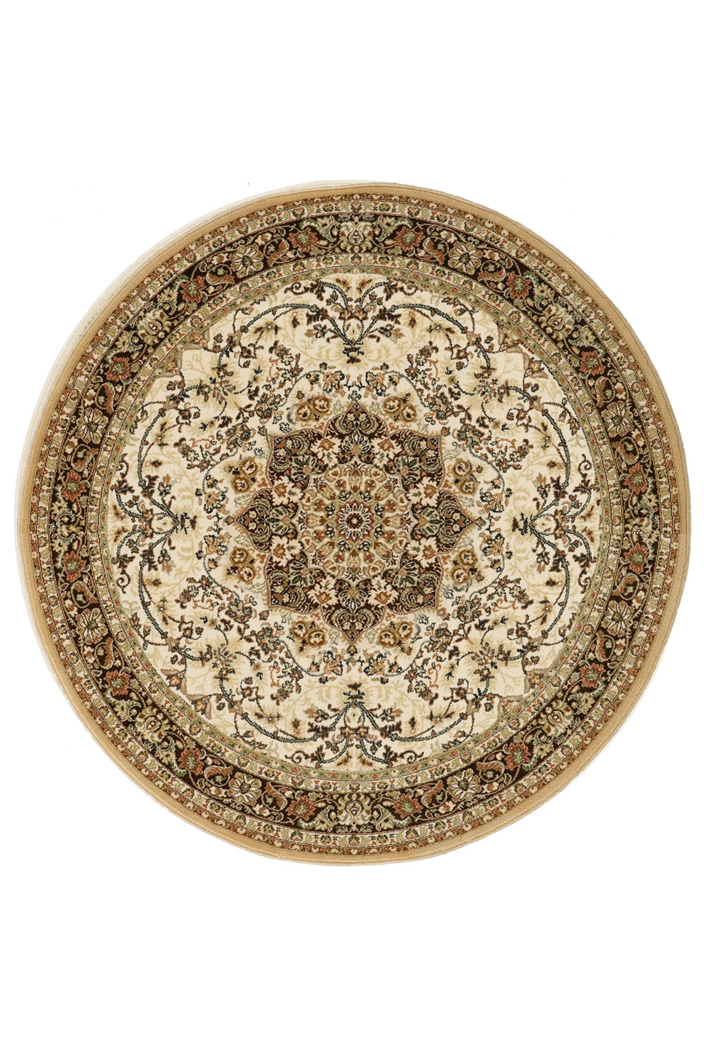Kusový koberec POLONIA Kordoba Sepia 2 - Kruh Ø 200 cm