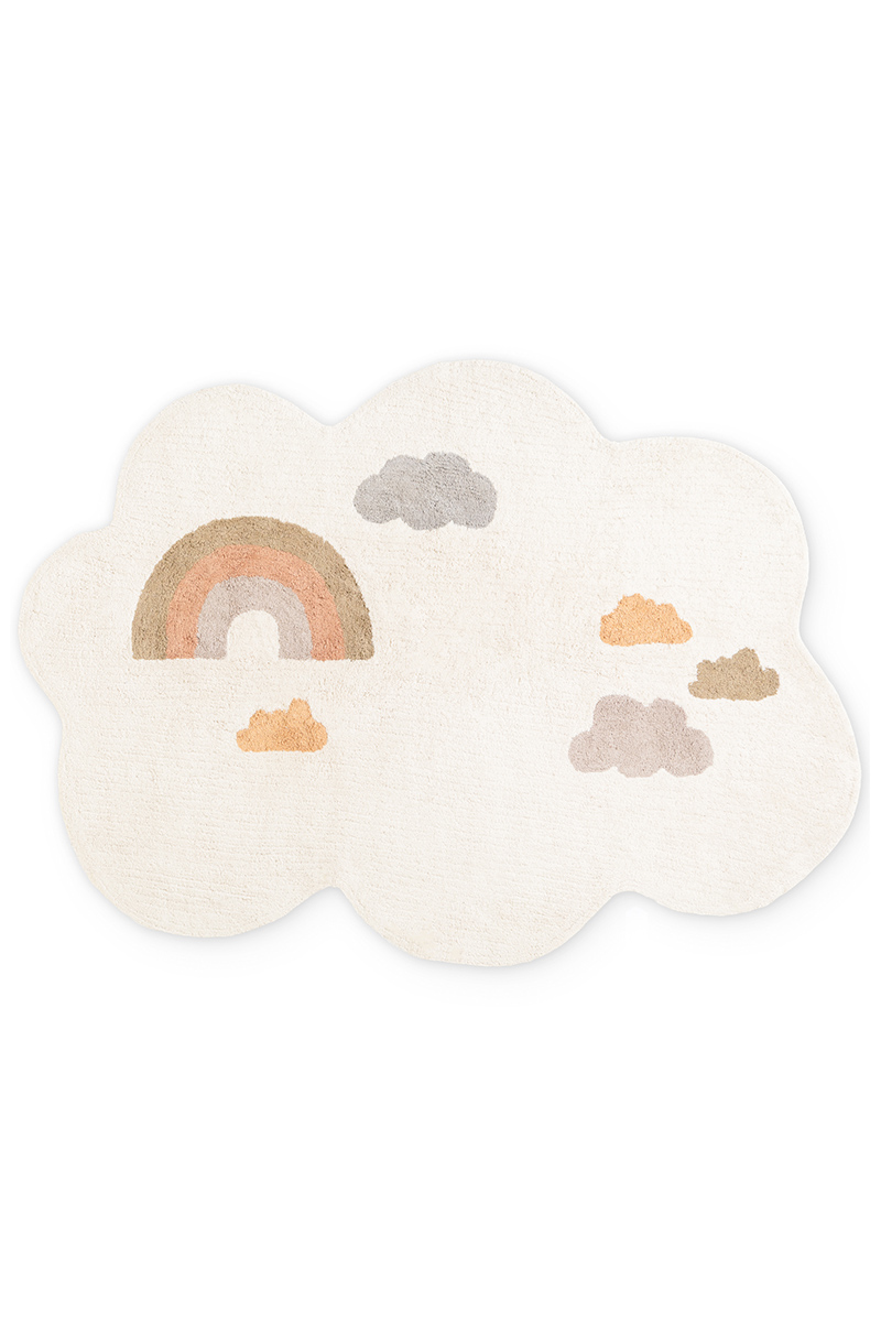 Dětský kusový koberec Hanse Home Snuggle 106450 Cream Multicolor 140x200 cm