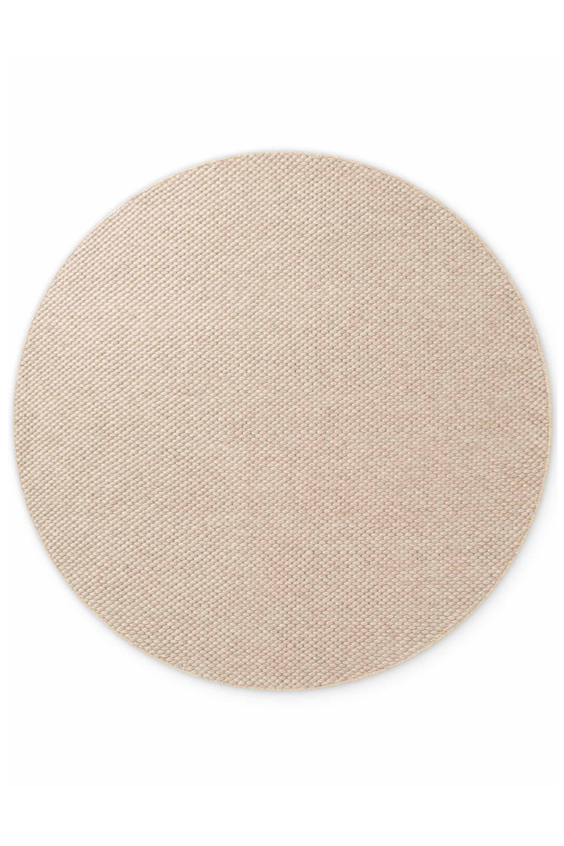 Levně Kruhový kusový koberec Elle Decoration Lyon 106315 Natural Beige Ø 160 cm