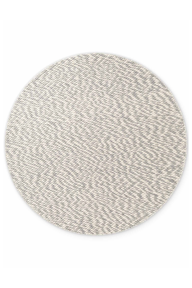 Levně Kruhový kusový koberec Elle Decoration Lyon 106317 Natural Cream Grey Ø 160 cm