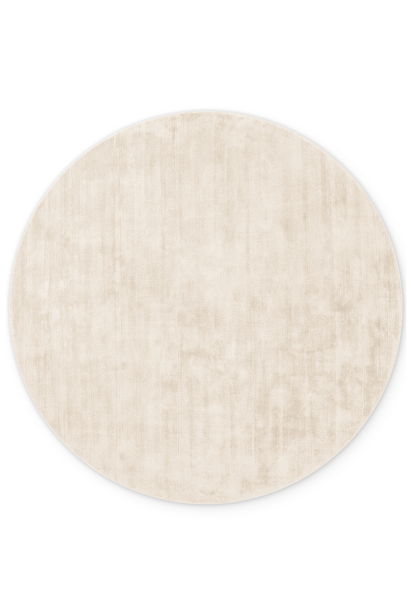 Kruhový kusový koberec Vikosa Noemi 106293 Ivory Ø 200 cm