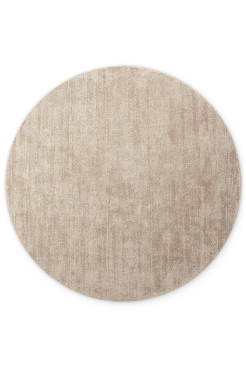 Kruhový kusový koberec Vikosa Noemi 106295 Beige Ø 120 cm