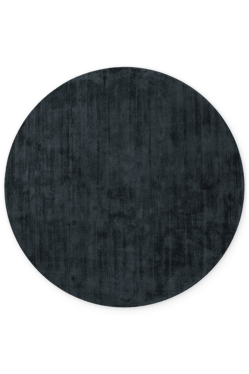 Kruhový kusový koberec Vikosa Noemi 106299 Black Ø 120 cm