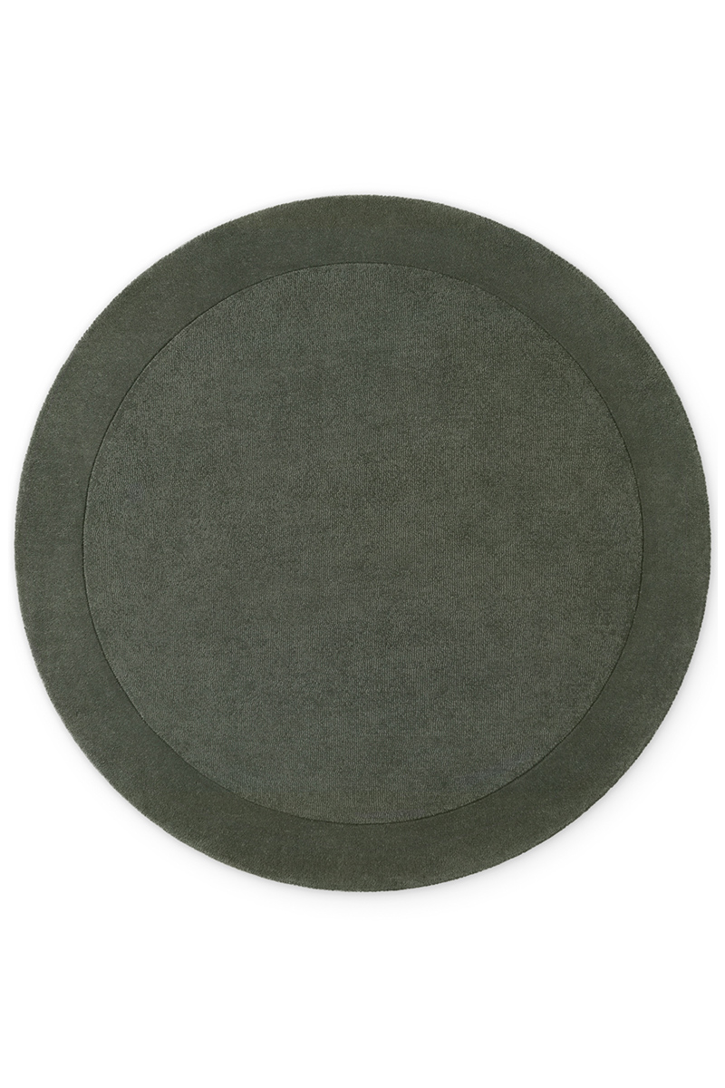 Kruhový kusový koberec Villeroy & Boch 1812 Kivi 106284 Natural Green Ø 150 cm