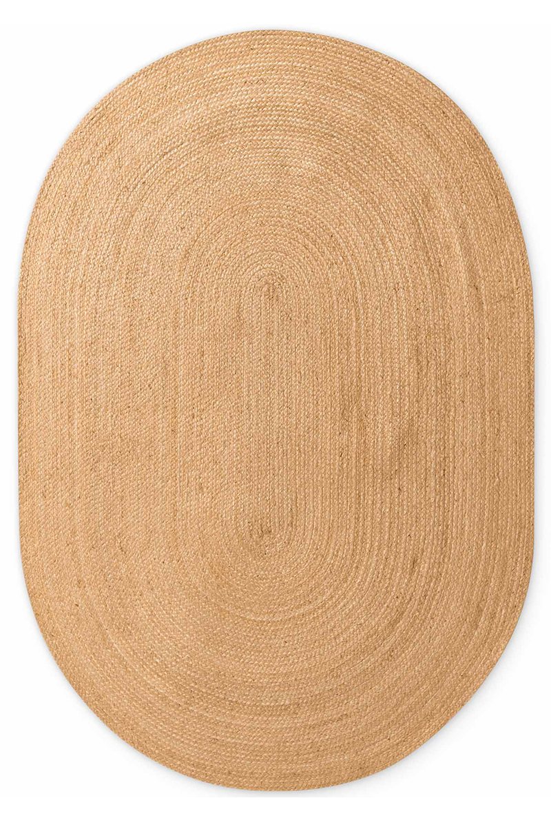 Levně Kusový koberec Hanse Home Jute Braided 106005 Natural Gold - ovál 160x230 ovál cm