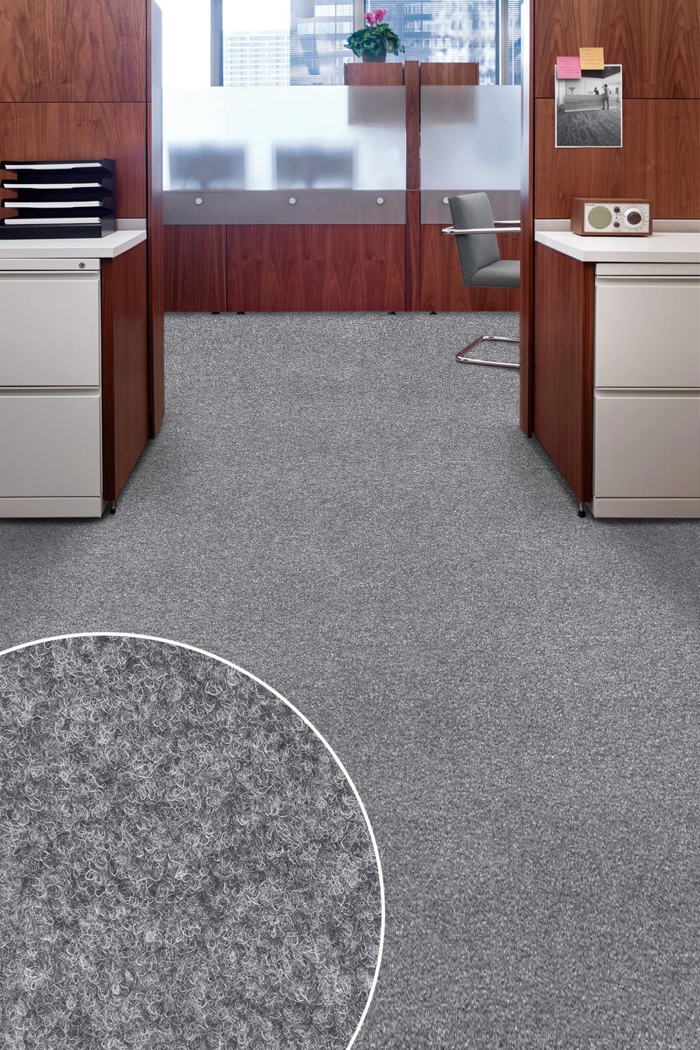 Metrážový koberecZERO 14 Gél - zátěžová guma