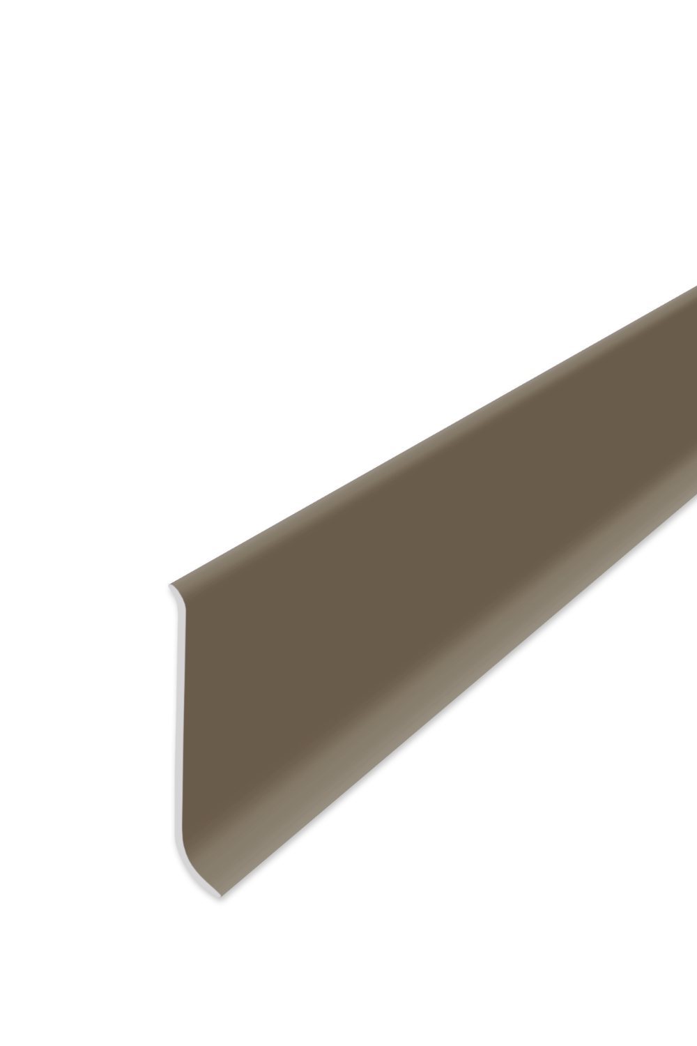 Levně Soklový profil samolepící - Šampaň Matný 40x12 mm Lišta