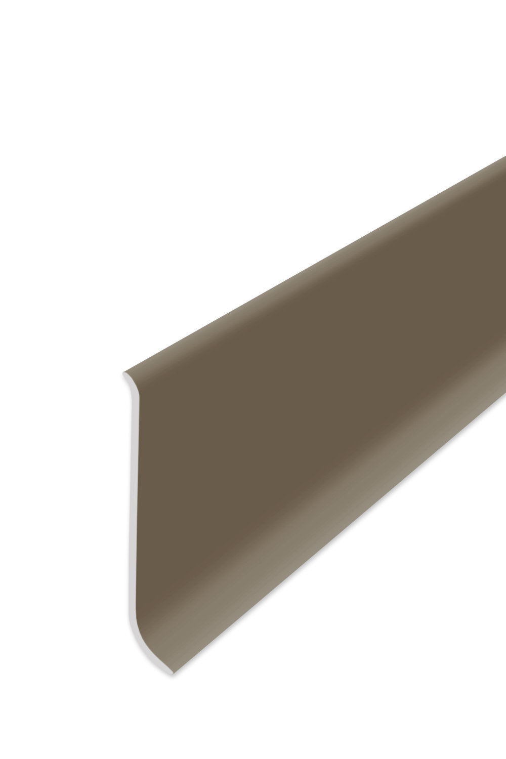 Levně Soklový profil samolepící - Šampaň Matný 58x12 mm Lišta